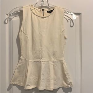 Top shop shite sleeves shirt